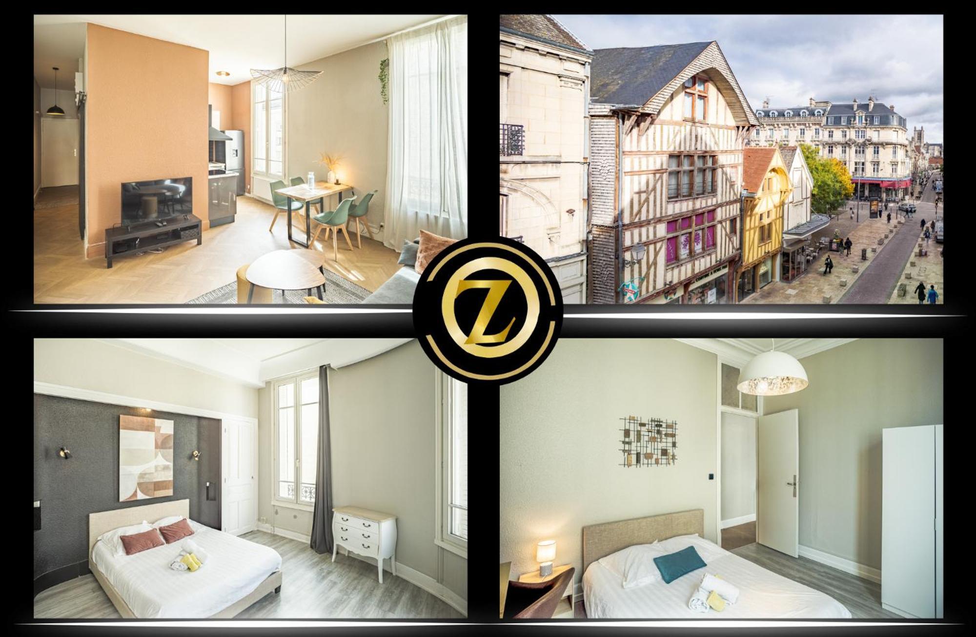 Zola Home - Votre Elegante Echappee Au Coeur De Troyes Dış mekan fotoğraf